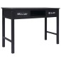 vidaXL Konsolentisch Schwarz 110 x 45 x 76 cm Holz vidaXL Konsolentisch Schwarz 110 x 45 x 76 cm Holz