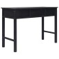 vidaXL Konsolentisch Schwarz 110 x 45 x 76 cm Holz vidaXL Konsolentisch Schwarz 110 x 45 x 76 cm Holz