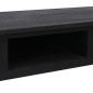 vidaXL Konsolentisch Schwarz 110 x 45 x 76 cm Holz vidaXL Konsolentisch Schwarz 110 x 45 x 76 cm Holz