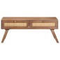 vidaXL Couchtisch 100x60x40 cm Mango Massivholz vidaXL Couchtisch 100x60x40 cm Mango Massivholz