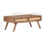 vidaXL Couchtisch 100x60x40 cm Mango Massivholz vidaXL Couchtisch 100x60x40 cm Mango Massivholz