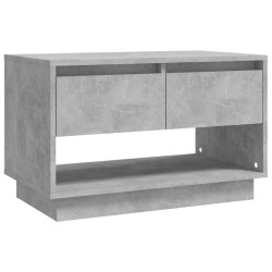 vidaXL TV-Schrank Betongrau 70x41x44 cm Holzwerkstoff