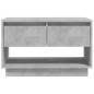 vidaXL TV-Schrank Betongrau 70x41x44 cm Holzwerkstoff vidaXL TV-Schrank Betongrau 70x41x44 cm Holzwerkstoff