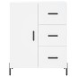 vidaXL Sideboard Weiß 69,5x34x90 cm Holzwerkstoff vidaXL Sideboard Weiß 69,5x34x90 cm Holzwerkstoff