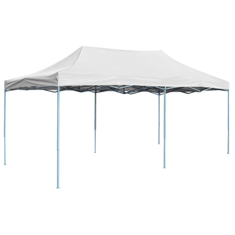 vidaXL Profi-Partyzelt Faltbar 3 x 6 m Stahl Weiß vidaXL Profi-Partyzelt Faltbar 3 x 6 m Stahl Weiß