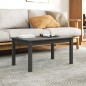 vidaXL Couchtisch Grau 80x50x40 cm Massivholz Kiefer vidaXL Couchtisch Grau 80x50x40 cm Massivholz Kiefer