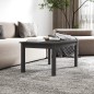 vidaXL Couchtisch Grau 80x50x40 cm Massivholz Kiefer vidaXL Couchtisch Grau 80x50x40 cm Massivholz Kiefer