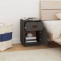 vidaXL Nachttische 2 Stk. Grau 40x34x55 cm Massivholz Kiefer vidaXL Nachttische 2 Stk. Grau 40x34x55 cm Massivholz Kiefer