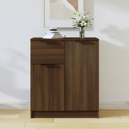 vidaXL Sideboard Braun Eichen-Optik 60x30x70 cm Holzwerkstoff