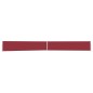 vidaXL Seitenmarkise Ausziehbar Rot 140x1200 cm vidaXL Seitenmarkise Ausziehbar Rot 140x1200 cm