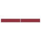 vidaXL Seitenmarkise Ausziehbar Rot 140x1200 cm vidaXL Seitenmarkise Ausziehbar Rot 140x1200 cm
