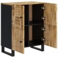 vidaXL Sideboard mit 4 Türen 60x33x75 cm Massivholz Mango vidaXL Sideboard mit 4 Türen 60x33x75 cm Massivholz Mango