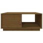 vidaXL Couchtisch Honigbraun 80x50x35,5 cm Massivholz Kiefer vidaXL Couchtisch Honigbraun 80x50x35,5 cm Massivholz Kiefer