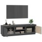 vidaXL TV-Schrank Grau 140x35x40 cm Massivholz Kiefer vidaXL TV-Schrank Grau 140x35x40 cm Massivholz Kiefer