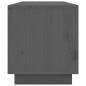 vidaXL TV-Schrank Grau 140x35x40 cm Massivholz Kiefer vidaXL TV-Schrank Grau 140x35x40 cm Massivholz Kiefer
