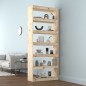 vidaXL Bücherregal/Raumteiler 80x30x199,5 cm Massivholz Kiefer vidaXL Bücherregal/Raumteiler 80x30x199,5 cm Massivholz Kiefer
