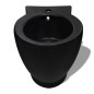 Keramik-WC & Bidet-Set Schwarz Keramik-WC & Bidet-Set Schwarz