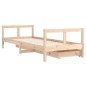 vidaXL Kinderbett mit Schubladen 80x200 cm Massivholz Kiefer vidaXL Kinderbett mit Schubladen 80x200 cm Massivholz Kiefer