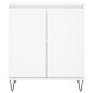 vidaXL Sideboard Weiß 60x35x70 cm Holzwerkstoff vidaXL Sideboard Weiß 60x35x70 cm Holzwerkstoff