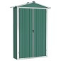vidaXL Gerätehaus Grün 116x45x175 cm Verzinkter Stahl vidaXL Gerätehaus Grün 116x45x175 cm Verzinkter Stahl