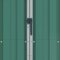 vidaXL Gerätehaus Grün 116x45x175 cm Verzinkter Stahl vidaXL Gerätehaus Grün 116x45x175 cm Verzinkter Stahl