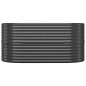 vidaXL Hochbeet Pulverbeschichteter Stahl 152x80x68 cm Anthrazit vidaXL Hochbeet Pulverbeschichteter Stahl 152x80x68 cm Anthrazit