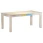 vidaXL Esstisch Weiß 180x90x76 cm Mango Massivholz vidaXL Esstisch Weiß 180x90x76 cm Mango Massivholz