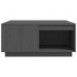 vidaXL Couchtisch Grau 80x81x36,5 cm Massivholz Kiefer vidaXL Couchtisch Grau 80x81x36,5 cm Massivholz Kiefer