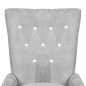 vidaXL Sessel Silber Samt vidaXL Sessel Silber Samt