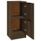 vidaXL Sideboards 2 Stk. Braun Eichen-Optik 30x30x70 cm Holzwerkstoff vidaXL Sideboards 2 Stk. Braun Eichen-Optik 30x30x70 cm Holzwerkstoff