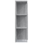 vidaXL Bad-Spiegelschrank Grau Sonoma 80x20,5x64 cm Holzwerkstoff vidaXL Bad-Spiegelschrank Grau Sonoma 80x20,5x64 cm Holzwerkstoff