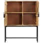 vidaXL Highboard 80x30x100 cm Massivholz Mango vidaXL Highboard 80x30x100 cm Massivholz Mango