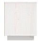 vidaXL TV-Schrank Weiß 156x37x45 cm Massivholz Kiefer vidaXL TV-Schrank Weiß 156x37x45 cm Massivholz Kiefer