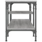 vidaXL TV-Schrank Grau Sonoma 121x35x45 cm Holzwerkstoff & Eisen vidaXL TV-Schrank Grau Sonoma 121x35x45 cm Holzwerkstoff & Eisen