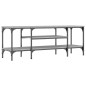 vidaXL TV-Schrank Grau Sonoma 121x35x45 cm Holzwerkstoff & Eisen vidaXL TV-Schrank Grau Sonoma 121x35x45 cm Holzwerkstoff & Eisen