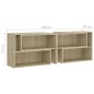 vidaXL TV-Schrank Sonoma-Eiche 149x30x52 cm Holzwerkstoff vidaXL TV-Schrank Sonoma-Eiche 149x30x52 cm Holzwerkstoff
