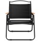 vidaXL Campingstühle 2 Stk. Schwarz 54x43x59 cm Oxford-Gewebe vidaXL Campingstühle 2 Stk. Schwarz 54x43x59 cm Oxford-Gewebe