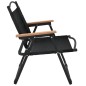 vidaXL Campingstühle 2 Stk. Schwarz 54x43x59 cm Oxford-Gewebe vidaXL Campingstühle 2 Stk. Schwarz 54x43x59 cm Oxford-Gewebe