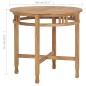 vidaXL Esstisch Ø 80 cm Massivholz Teak vidaXL Esstisch Ø 80 cm Massivholz Teak