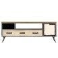 vidaXL TV-Schrank Mangoholz Massiv und Stahl 120 x 30 x 45 cm vidaXL TV-Schrank Mangoholz Massiv und Stahl 120 x 30 x 45 cm