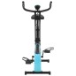 vidaXL Magnetischer Heimtrainer X-Bike mit Pulsmessung Schwarz Blau vidaXL Magnetischer Heimtrainer X-Bike mit Pulsmessung Schwarz Blau