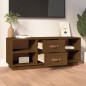 vidaXL TV-Schrank Honigbraun 100x34x40 cm Massivholz Kiefer vidaXL TV-Schrank Honigbraun 100x34x40 cm Massivholz Kiefer