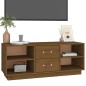 vidaXL TV-Schrank Honigbraun 100x34x40 cm Massivholz Kiefer vidaXL TV-Schrank Honigbraun 100x34x40 cm Massivholz Kiefer