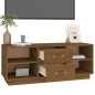 vidaXL TV-Schrank Honigbraun 100x34x40 cm Massivholz Kiefer vidaXL TV-Schrank Honigbraun 100x34x40 cm Massivholz Kiefer