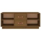 vidaXL TV-Schrank Honigbraun 100x34x40 cm Massivholz Kiefer vidaXL TV-Schrank Honigbraun 100x34x40 cm Massivholz Kiefer