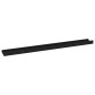 vidaXL Wandregale 4 Stk. Schwarz 80x9x3 cm vidaXL Wandregale 4 Stk. Schwarz 80x9x3 cm