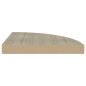 vidaXL Eck-Schweberegale 4 Stk. Eichefarben 35x35x3,8 cm MDF vidaXL Eck-Schweberegale 4 Stk. Eichefarben 35x35x3,8 cm MDF
