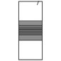 vidaXL Duschwand für Begehbare Dusche Schwarz 80x195 cm ESG-Glas Klar vidaXL Duschwand für Begehbare Dusche Schwarz 80x195 cm ESG-Glas Klar