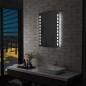 vidaXL Badezimmer-Wandspiegel mit LEDs 60x80 cm vidaXL Badezimmer-Wandspiegel mit LEDs 60x80 cm