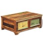 vidaXL Couchtisch mit Stauraum Vintage Altholz vidaXL Couchtisch mit Stauraum Vintage Altholz